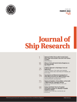 Journal of Ship Research - Print Subscription